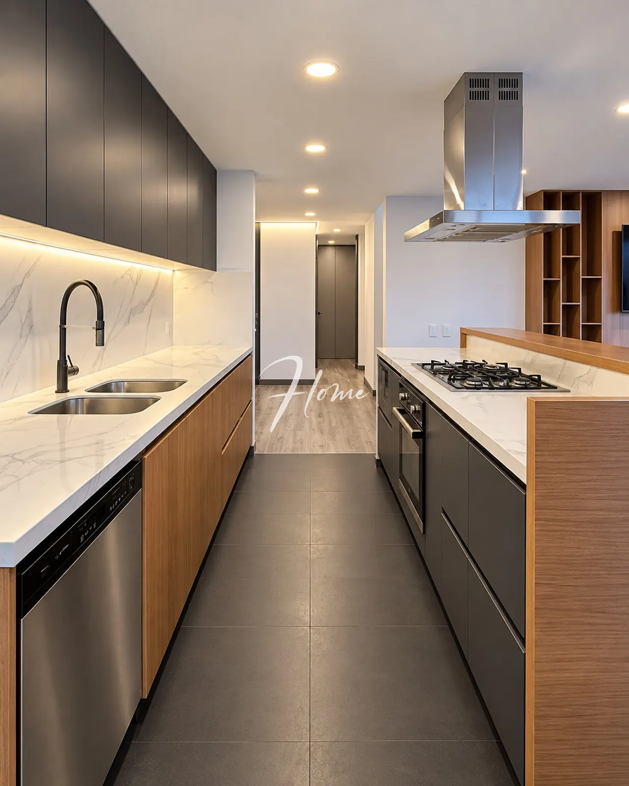 Detalle de interiorismo del proyecto Colina de Siete Home